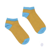 2 paires de chaussettes pour enfants en coton biologique - respirantes, douces et durables avec un motif moderne